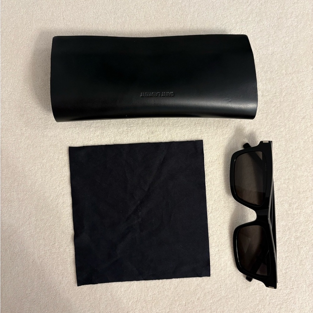 Yves Saint Laurent Black Sunglasses